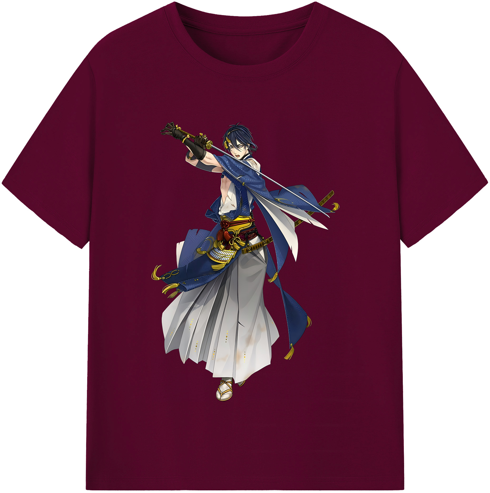 （画像用） 刀剣乱舞 Touken Ranbu レディースカジュアルプリントTシャツ（綿100％）